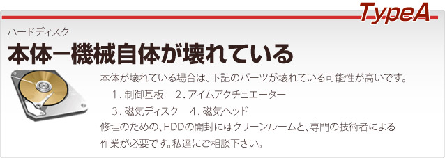 LANDISK 本体が壊れている